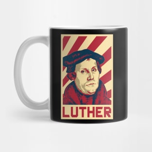 Martin Luther Retro Propaganda Mug